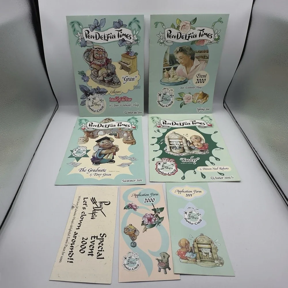 Lot Of PENDELFIN STORE ADVERTISING BOOKLETS‎ Pamphlets Family Circle